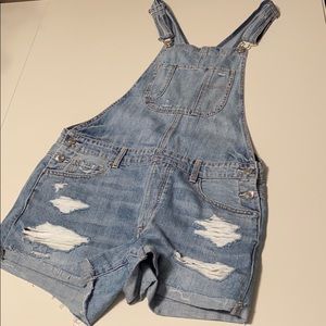 American Eagle Shorts Overalls